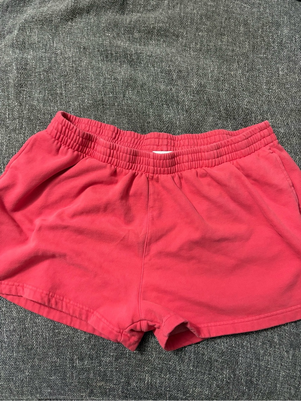 Harlow from boathouse trending Casual Elastic-Waist Pink Shorts